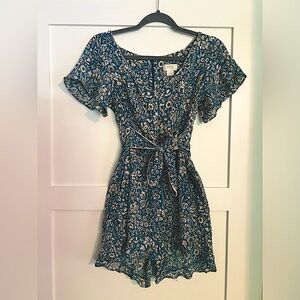 Maeve by Anthropologie: Point Breeze Romper Size 12